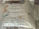 嫚熙（EMXEE）婴儿纱布浴巾纯棉宝宝洗澡巾新生儿童浴巾 甜蜜时光95cm 实拍图