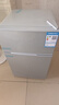 新飞冰箱小型租房用 一级能效冷 藏冷冻两用1-2人家用小冰箱 出租房双门电冰箱办公室两门 26年升级 38A108一级能效【保温升级】银色 实拍图