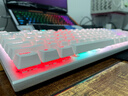 美商海盗船(USCORSAIR) K70 RGB PRO 机械键盘 游戏键盘 全尺寸 8000Hz 竞技模式 铝框体 白色 OPX光轴 实拍图