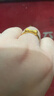周大福爱心蝴蝶结活口黄金戒指(工费160)约3.3g EOF100生日礼物 实拍图