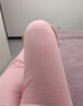 红豆内衣女纯棉保暖裤舒适柔软弹力透气单条秋裤 樱花粉 实拍图