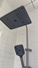 四季沐歌淋浴花洒套装枪灰沐浴花洒全套淋浴器增压手持花洒喷头浴室套装 【M03+冷热】枪灰钢琴按键花洒A106 店长推荐A款 实拍图
