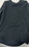 优衣库男装女装柔软圆领T恤/休闲长袖上衣479783 09 黑色 L 实拍图