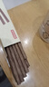 京东京造 筷子 家用食品接触级餐具实木防滑鸡翅木原木【无漆无蜡】10双装 实拍图
