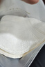 亚光毛巾纯棉A类埃及长绒棉柔软亲肤吸水加厚超柔面巾2条装米/灰 实拍图