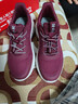 足力健【年货送爸妈】老人鞋中老年轻便休闲散步鞋2431380J 女 酒红 38 实拍图