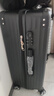 SOO行李箱男万向轮拉杆箱耐磨抗摔24英寸A330旅行箱密码箱女商务黑色 实拍图