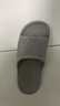 佳途旅行便携拖鞋可家用待客酒店防滑拖鞋洗澡一次性拖鞋灰色40-41 实拍图
