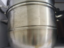 美厨（MAXCOOK）蒸锅 304不锈钢30CM三层蒸锅 加厚复底汤锅 燃气电磁炉通用 实拍图