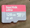 闪迪（SanDisk）128GB TF（MicroSD）内存卡 A1 U1 C10 至尊高速移动版存储卡 读速140MB/s 手机平板游戏机内存卡 实拍图
