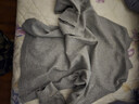 宜而爽【半高领100%纯棉】秋衣男女款保暖上衣全棉抗静电内衣棉毛衫秋冬 实拍图