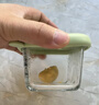 COOKSS婴儿辅食盒玻璃可蒸煮储存盒家用冷冻格保鲜蛋糕模具辅食碗工具 实拍图