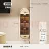 宜美汇新款壁挂调味盒免打孔一体多格厨房糖盐味精瓶罐调料防尘防潮 加厚款【奶茶棕】调料勺*3 实拍图