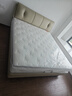 喜临门真皮艺双人大床主次卧室现代简约软靠包尼亚pro[床架] 云雾米+白骑士plus床垫-软硬适中-7天发货 1.8*2米 实拍图