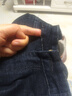 真维斯（Jeanswest）王一博代言牛仔裤男秋冬新款天丝舒适修身直筒高端潮牌休闲裤子男 深蓝【天丝厚款】 33 码(2尺6) 【建议140-150斤】 实拍图