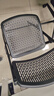 华恺之星 折叠椅子 电脑椅办公椅镂空透气会议椅靠背椅培训椅子ZY21黑 实拍图