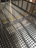 巨格304不锈钢冲孔板阳台防盗窗垫板窗台花架防护栏网垫防坠落防盗网 1.0加厚包边工艺联系客服定制 实拍图