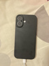 品胜【相机按键全包】适用iPhone17手机壳苹果17保护套亲肤柔性液态男女款超薄全包软壳保护套黑色 实拍图