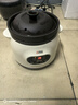 正品苏泊家电炖锅煲汤炖汤锅家用煮粥陶瓷紫砂粥锅全自动bb煲炖盅 3.8L 双耳黑紫砂[快慢炖预约款] 实拍图