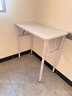 全品屋 可折叠桌电脑桌台式学生长条桌卧室简易书桌写字学习桌桌子办公 长80CM*宽40CM*74CM 实拍图