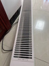 美的（Midea）【APP智能】石墨烯家用踢脚线取暖器 遥控电热电暖器 浴室速热电暖气 节能暖风机全屋升温HDS22LYR 实拍图