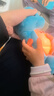 费雪（Fisher-Price）春节新年礼物儿童玩偶哄睡安抚-新版声光安抚海马（蓝色）GCK71 实拍图