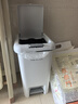 本迪脚踏垃圾桶10L脚踩手按双开盖卫生间客厅厨房带盖垃圾桶家用大号 实拍图
