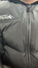 鸭鸭【高充绒203g】羽绒服男短款加厚冬季新款极寒保暖面包服撞色外套 黑色 2XL (185) 实拍图