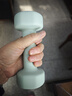 Keep哑铃彩色浸塑环保男女1-10kg家用健身器材全身塑形薄荷绿1.5kg*2 实拍图