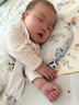 babycare新生儿枕头硅胶云片枕婴儿透气宝宝枕头0-6月可机洗43*21星月王国 实拍图