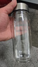 希诺（heenoor）双层玻璃杯高档商务办公车载水杯男家用透明泡茶杯子 345mL 实拍图