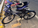 金武端自行车成人山地车公路赛车单车骑行变速超轻越野中学生初中青少年 顶配版-辐条轮-黑白色 26寸21速 实拍图