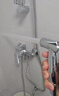 九牧（JOMOO）花洒淋浴套装升降杆小户型分体花洒全套银色-35287-126/1B-1 实拍图