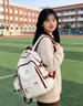 回力书包学生女新款初中生高中生大容量背包简约双肩包宽肩带书包轻便 实拍图