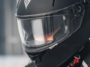 摩多狼（MOTOWOLF）摩托车头盔防雾贴高清透明镜片贴全盔贴头盔膜通用型 实拍图