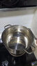 美厨（MAXCOOK）蒸锅 304不锈钢30CM三层蒸锅 加厚复底汤锅 燃气电磁炉通用 实拍图
