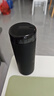 米家 保温杯 316不锈钢水杯 男女士杯子 大容量茶杯便携 350ml黑色 实拍图