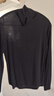 优衣库女装HEATTECH EXTRA WARM混纺高领T恤/长袖9%羊绒478954 478954/09黑色 XL 实拍图