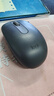 罗技（Logitech）M196 无线蓝牙鼠标 办公鼠标 笔记本商务办公家用 小巧便携 对称手型 石墨灰 实拍图