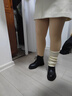 都市丽人20%羊毛袜套堆堆袜子女士显瘦小腿袜日系y2k搭雪地靴秋冬保暖腿套 实拍图