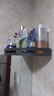 佳帮手浴室置物架卫生间墙上置物架免打孔壁挂厕所洗漱台三角收纳架子 实拍图