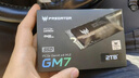 宏碁掠夺者（PREDATOR）2TB SSD固态硬盘 M.2接口(NVMe协议) GM7000系列｜NVMe PCIe 4.0读速7400MB/s  AI电脑存储配件 实拍图