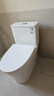 九牧（JOMOO）马桶脲醛抗菌虹吸式大冲力超一级水效节水马桶易洁无棱坐便器 脲醛抗菌大冲力节水马桶11558 305/300mm 实拍图