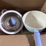 帅康（Sacon）奶锅不粘锅宝宝辅食锅婴儿奶锅蒸煮一体陶瓷汤锅带蒸笼牛奶锅20CM 实拍图