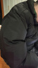 贵人鸟两面穿棉服男士棉袄冬季棉衣厚外套面包服男女情侣款 黑色 L  实拍图