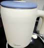 美的（Midea）电热水壶米色烧水壶便携式烧水杯差旅 0.6L智能断电304食品级不锈钢迷你便携小容量年货SH06X6-103 实拍图