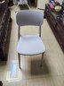 全品屋餐椅凳子塑料椅子办公椅靠背休闲椅书桌椅学习椅化妆椅电脑椅 实拍图