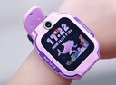 小天才儿童电话手表Q3桑染紫AI精准定位防水大屏视频通话儿童学生智能手表爆款升级移动支付男孩女孩 实拍图