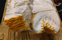 工品星劳保手套点胶线手套加厚耐磨防滑工地工作干活手套黄点塑24付 实拍图