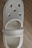 朴西奶酪踩屎感洞洞鞋女厚底凉鞋沙滩包头拖鞋外穿情侣 象牙白 37-38 实拍图